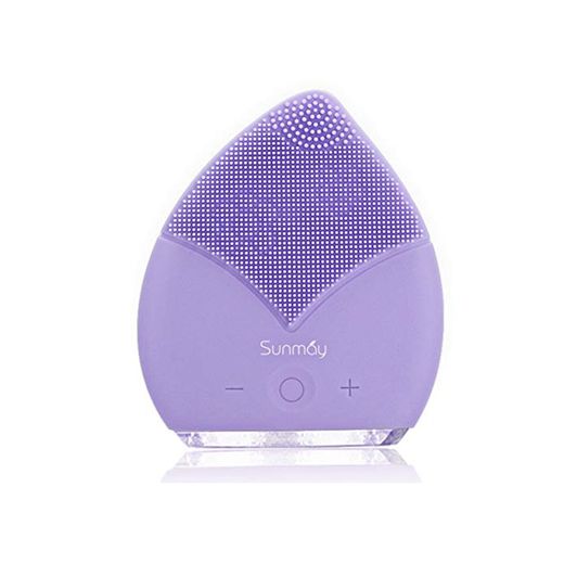 【Sunmay Leaf】SUNMAY Sonic Cepillo limpiador para el rostro y masaje con temporizador,