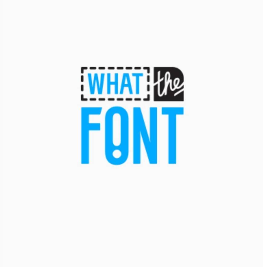 App WhatTheFont 