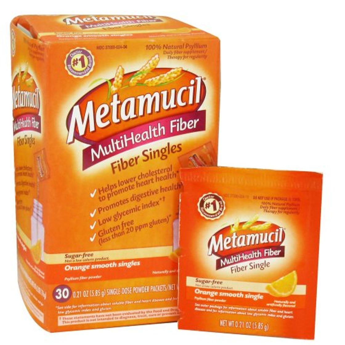 Product Metamucil Metamucil Smooth Texture Orange Single Dose Packets