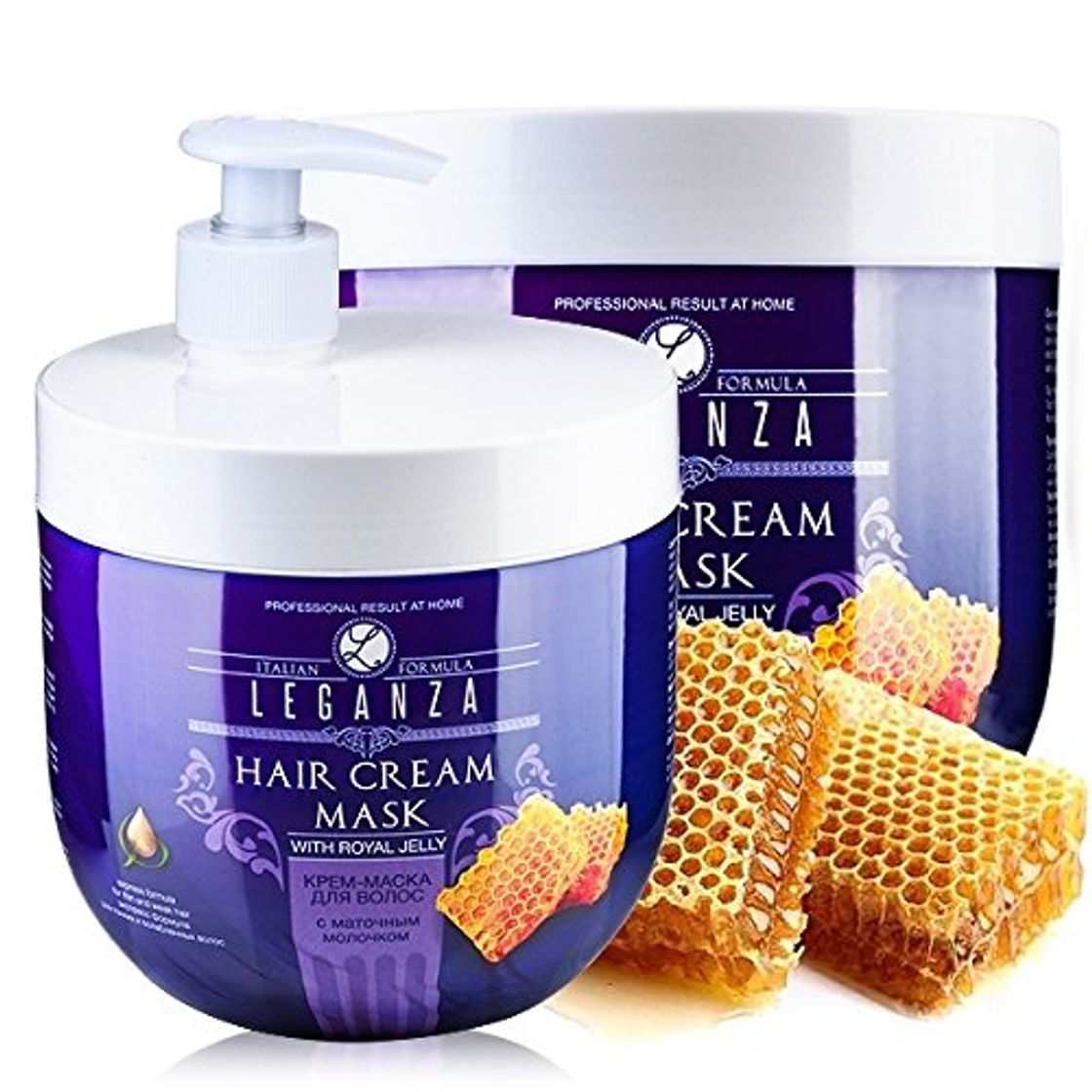 Product Máscarilla crema para el cabello con jalea real leganza