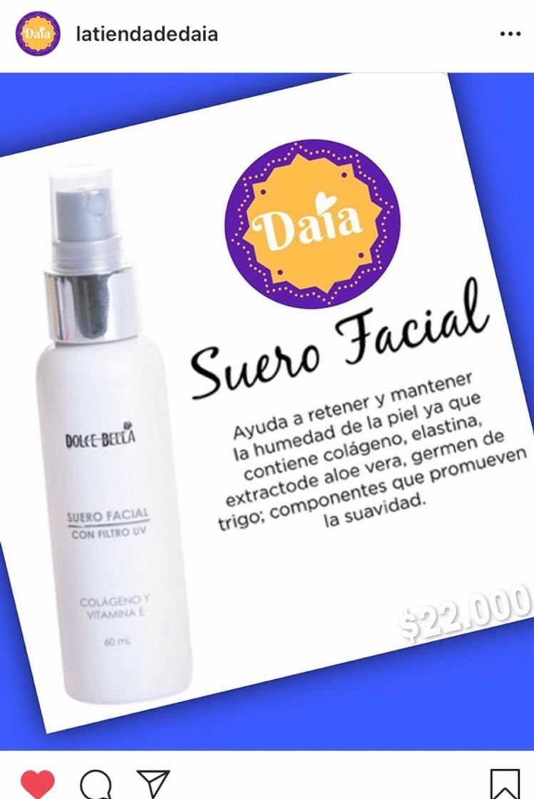 Moda Suero Facial Dolcebella