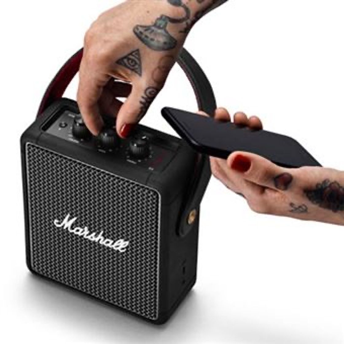 Moda Coluna Bluetooth Marshall Stockwell II - Preto