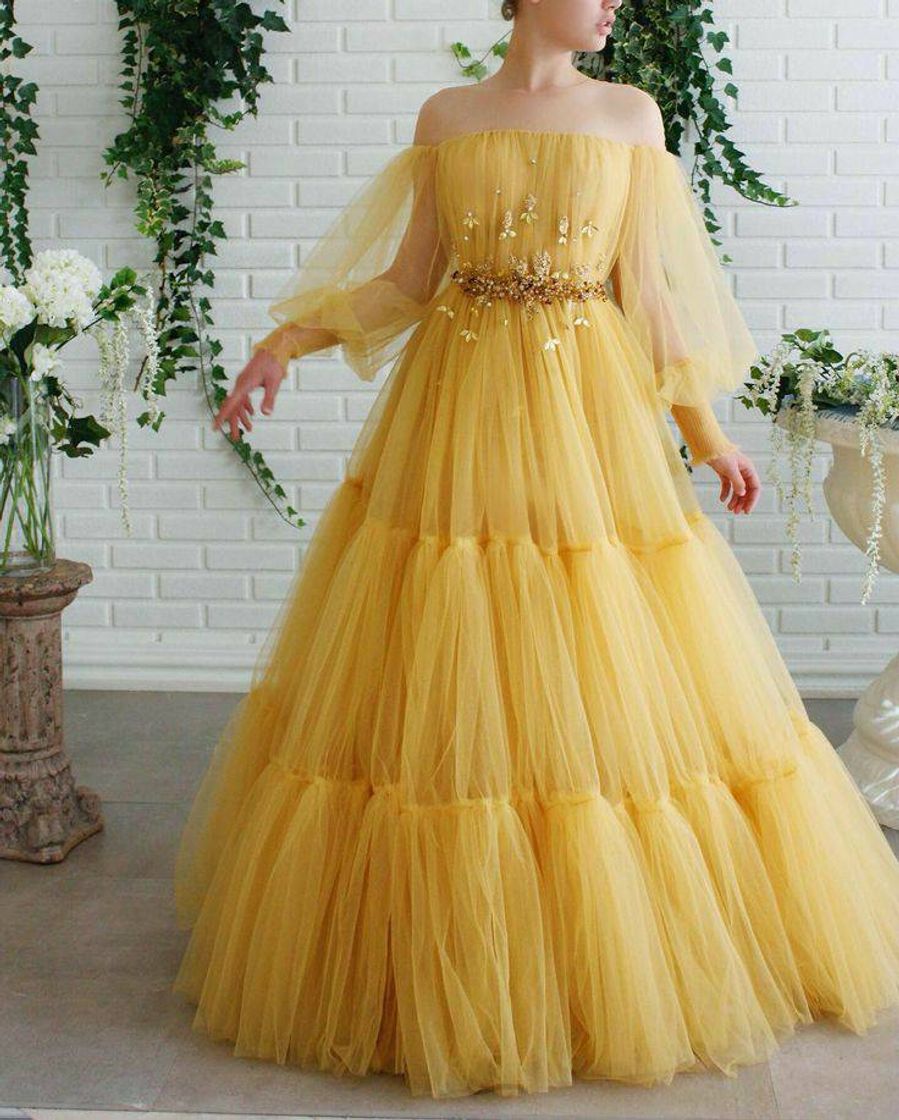 Moda Yellow dress