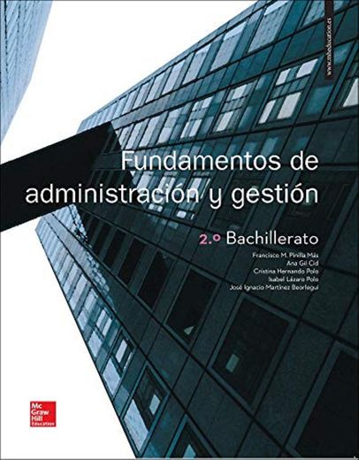 LA Fundamentos de Administracion y Gestion 2 Bachillerato