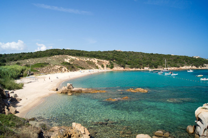 Lugar Spiaggia di Cala di Trana- Palau