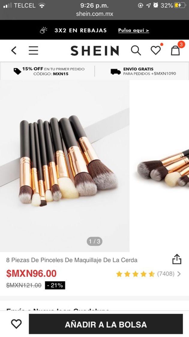 Fashion Brochas de maquillaje she in