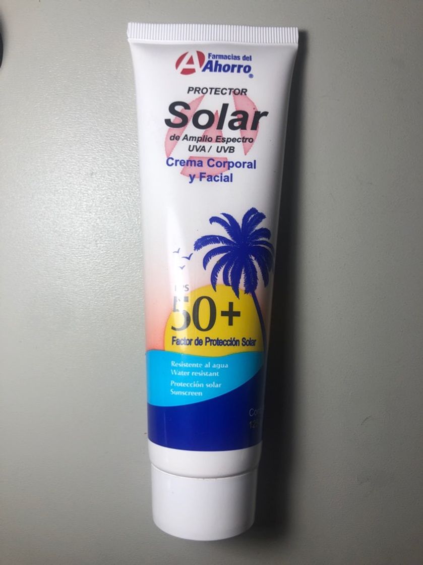 Product Bloqueador solar FPS 50 Del Ahorro