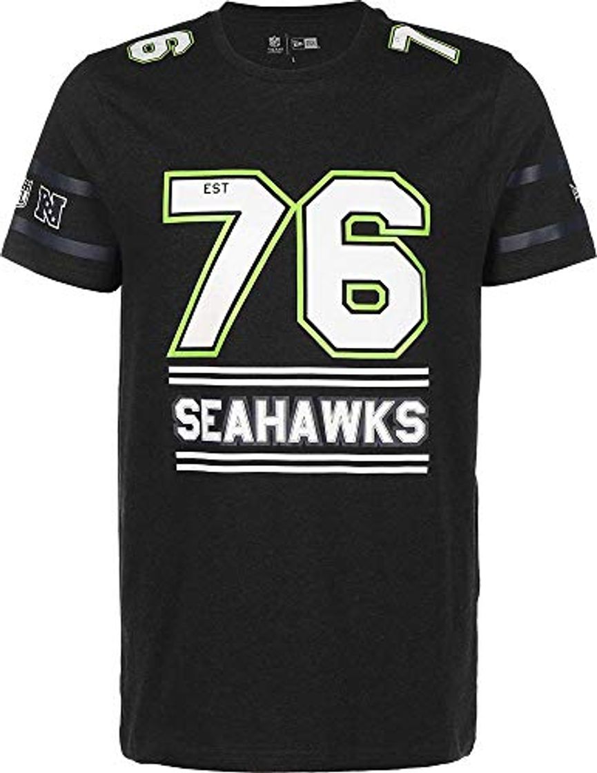 Fashion New Era NFL Team Established tee Seasea Hgp Camiseta de Manga Corta