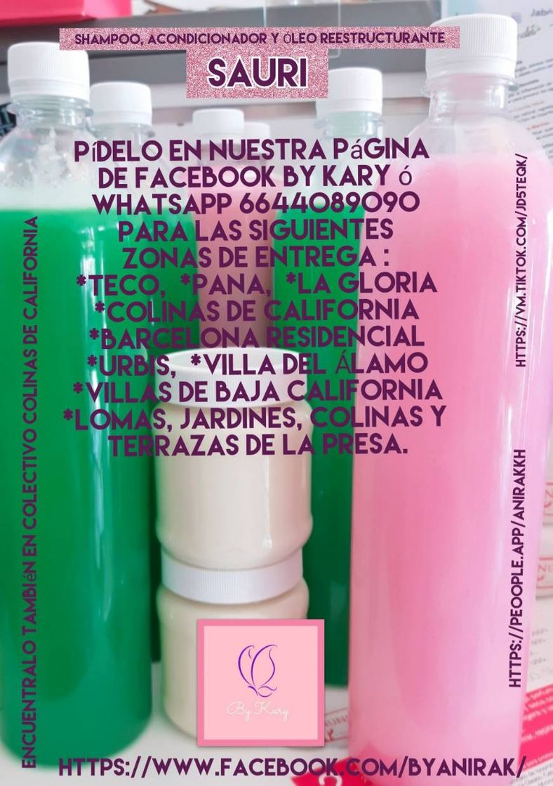 Moda Shampoo SAURI / Disponible en By Kary