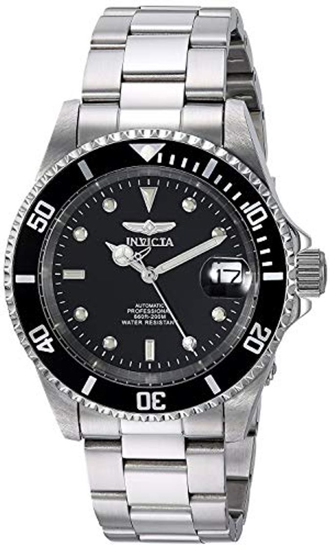 Moda Invicta 8926OB Pro Diver Reloj Unisex acero inoxidable Automático Esfera negro