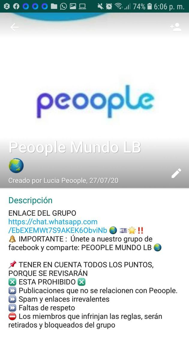 Fashion Grupo de Peoople 💙🌍