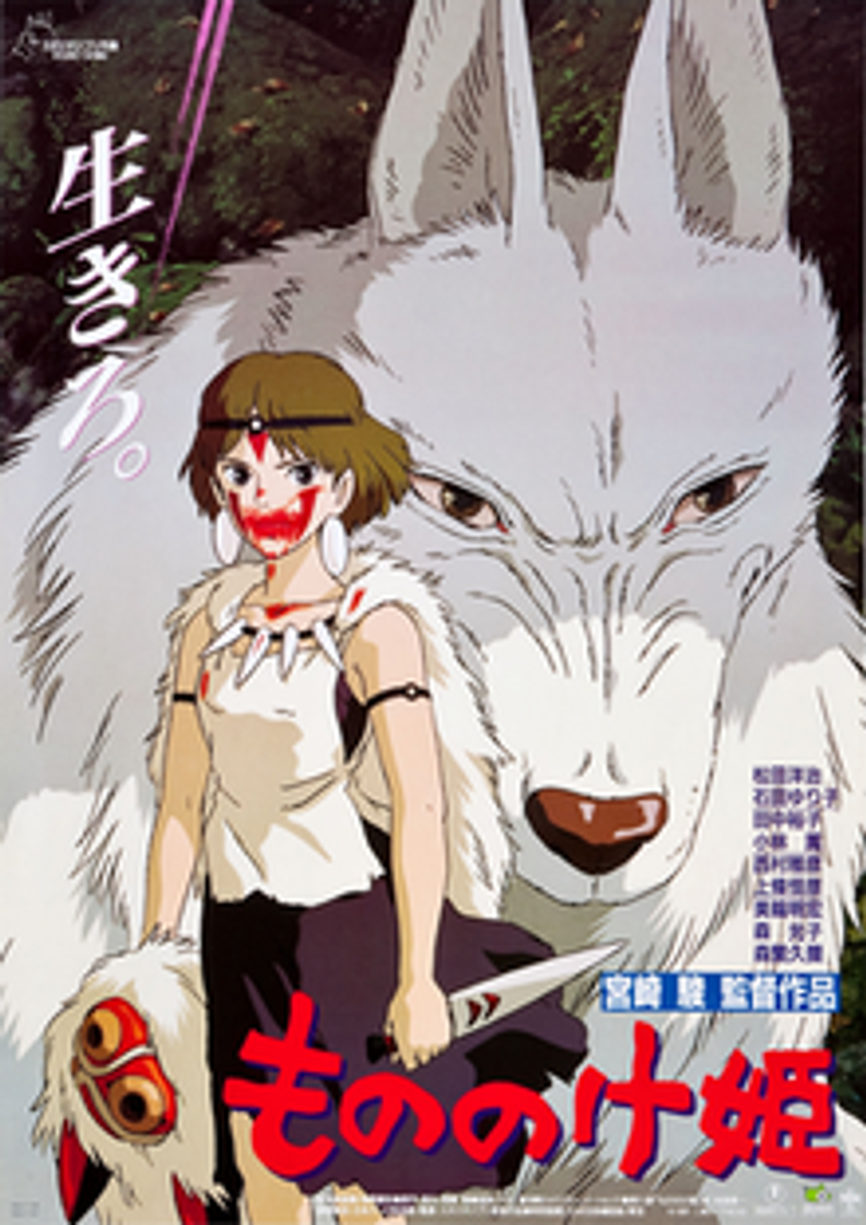 Película La princesa Mononoke