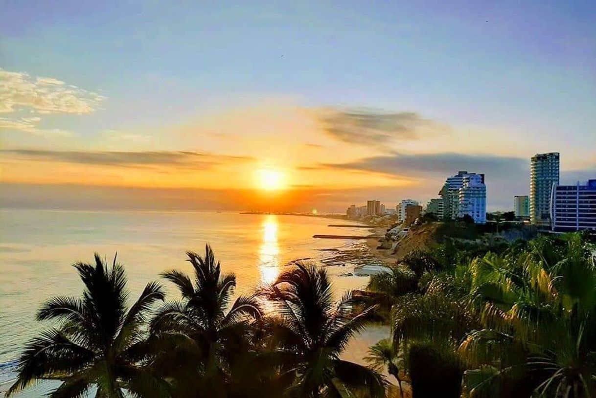 Lugar playa El Murcielago Manta