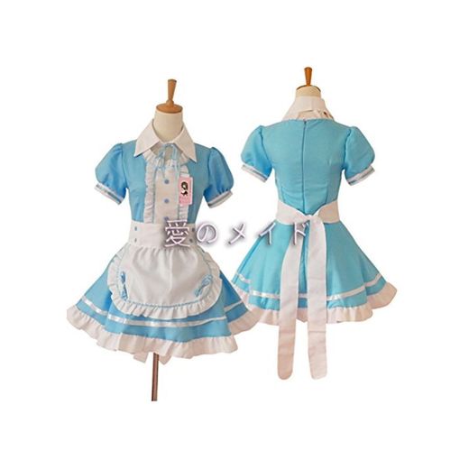 Women's Lolita French Maid Cosplay Costume, 4 pcs as a set including