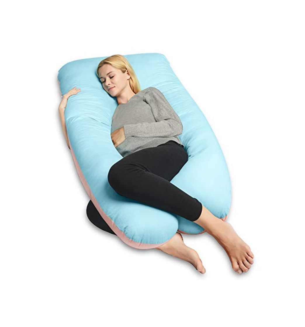 Social QUEEN ROSE Almohada para el Embarazo, Almohada de Cuerpo Completo para Mujeres