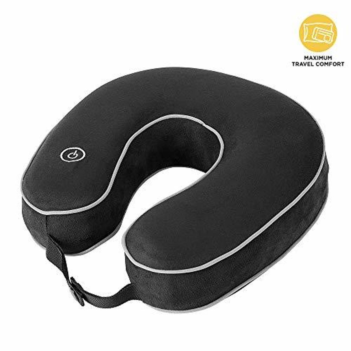 Products HoMedics TA-NMSQ220BK-EU Almohada de viaje vibrante para el cuello con 2 velocidades