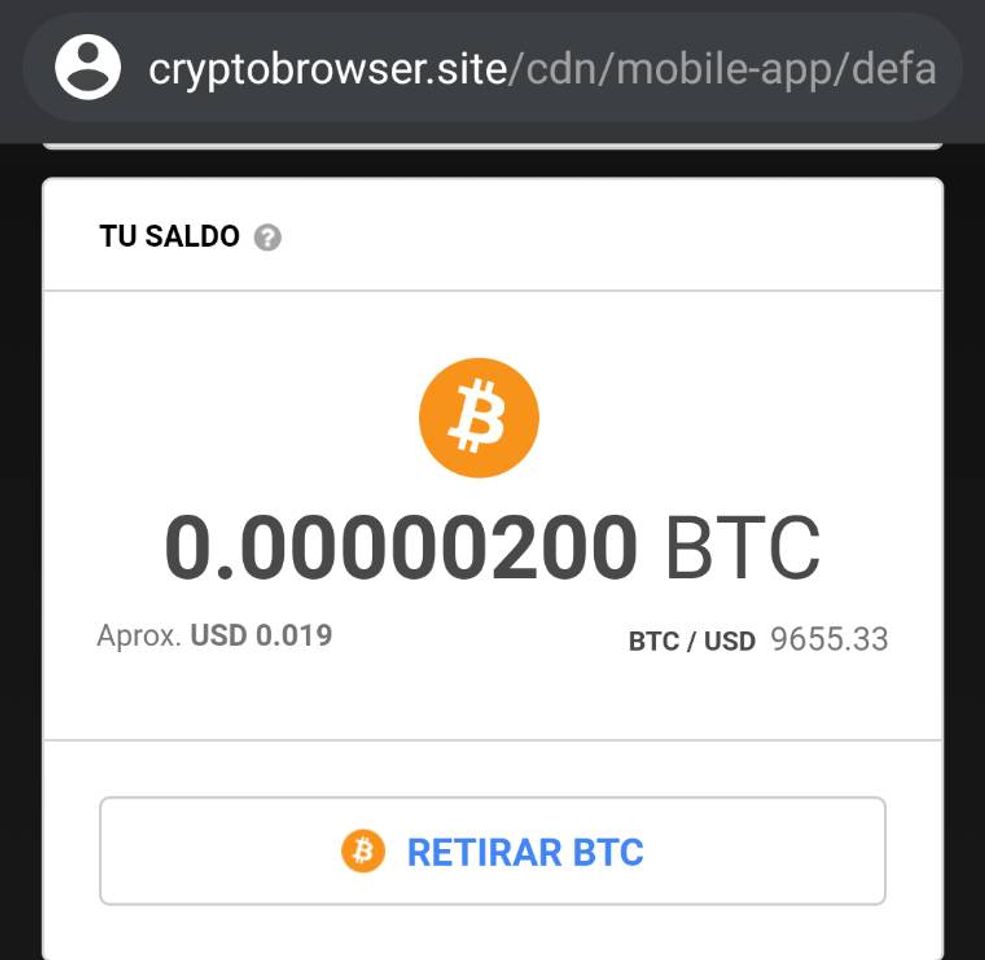 App CryptoTab Browser Mobile