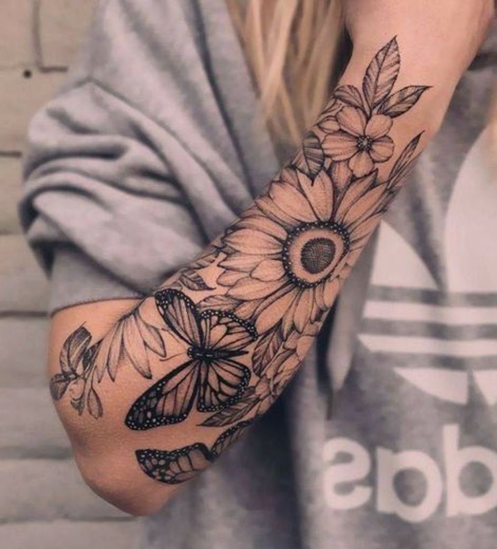 Fashion Para quem gosta de tatuagens grandes