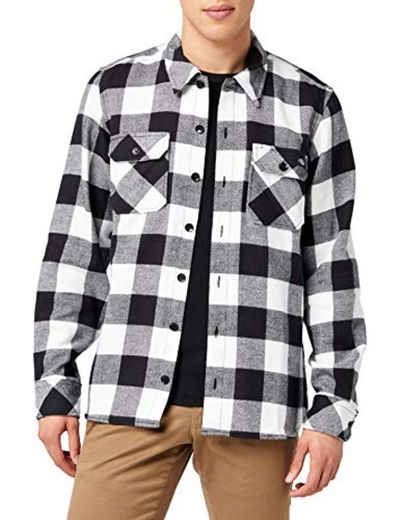 Dickies Streetwear Male Shirt Sacramento, Camisa Deportiva Para Hombre, Negro, Mediano