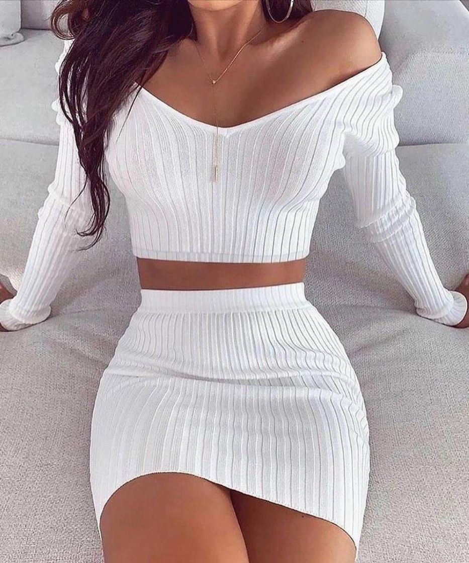 Fashion Vestido branco