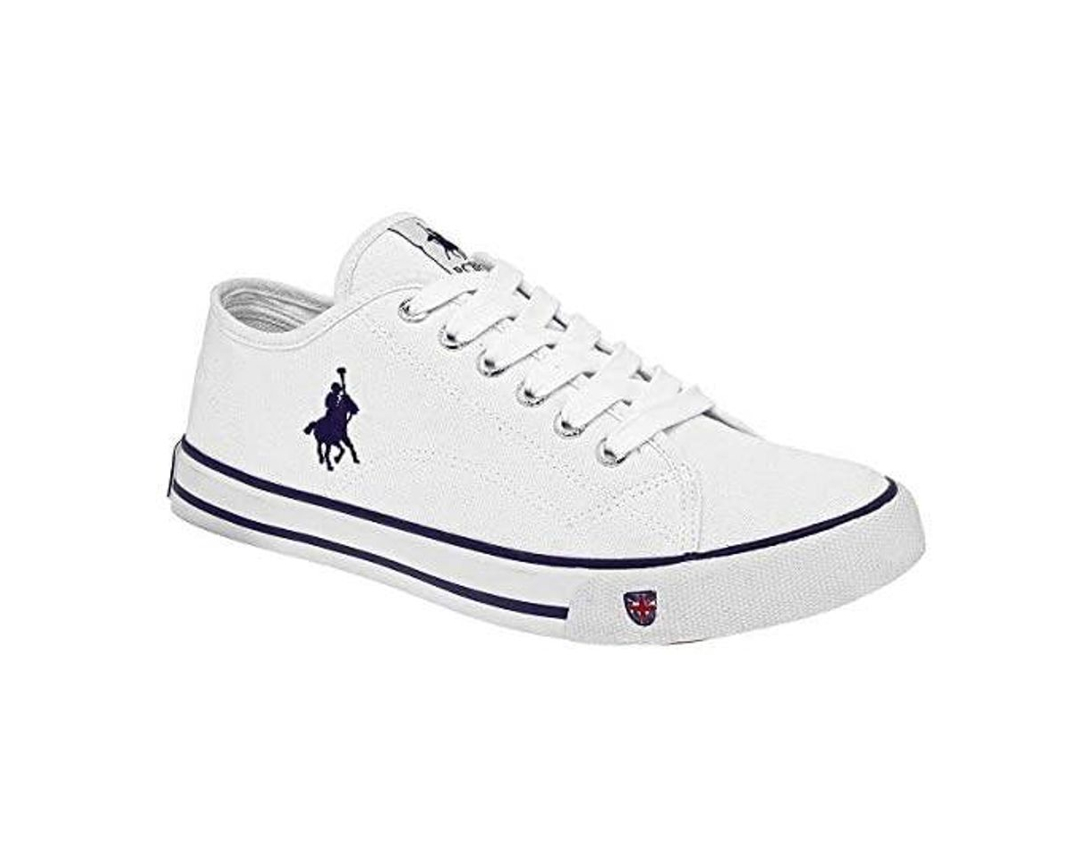 Product Tenis Polo blanco de tela