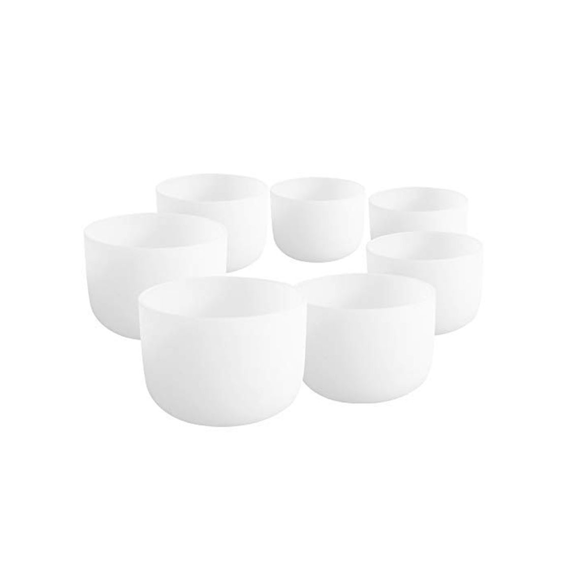 Social ENERGYSOUND - Juego de cuencos de cristal para yoga, 432 Hz, juego