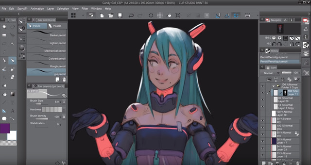 Moda Clip Studio Paint