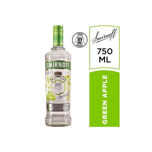 Smirnoff Vodka Green Apple 1 Litre