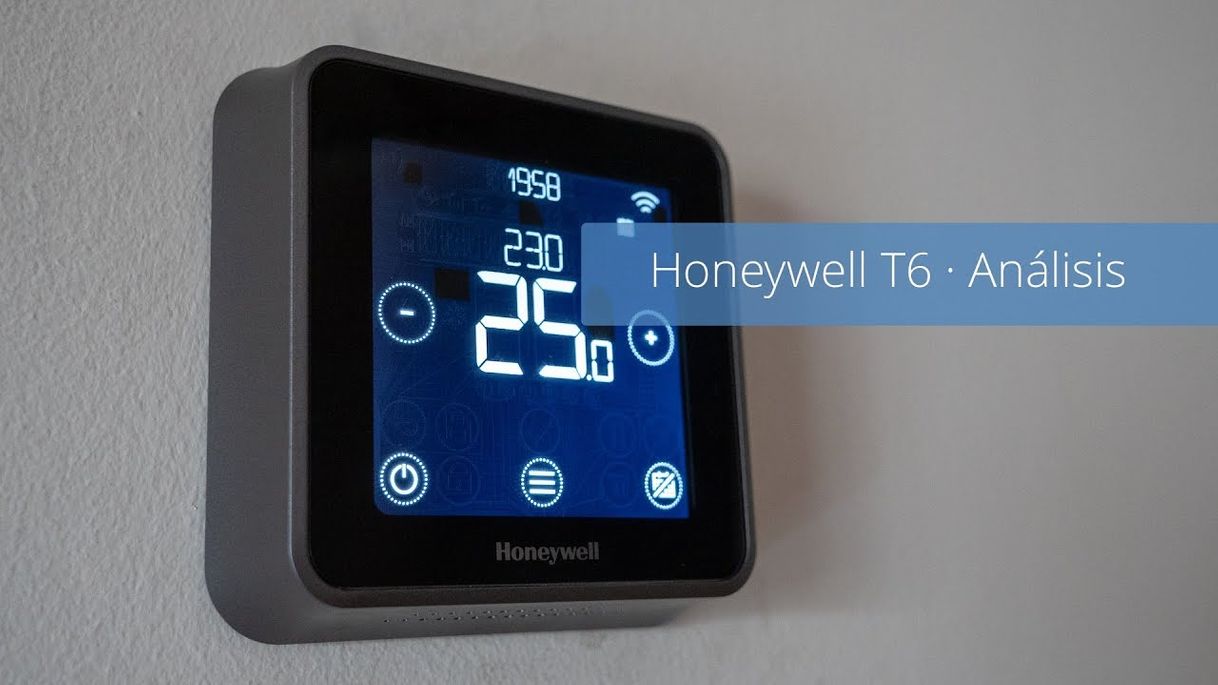 Producto Honeywell Home Y6R910WF6042 Termostato programable Inteligente WiFi cableado T6