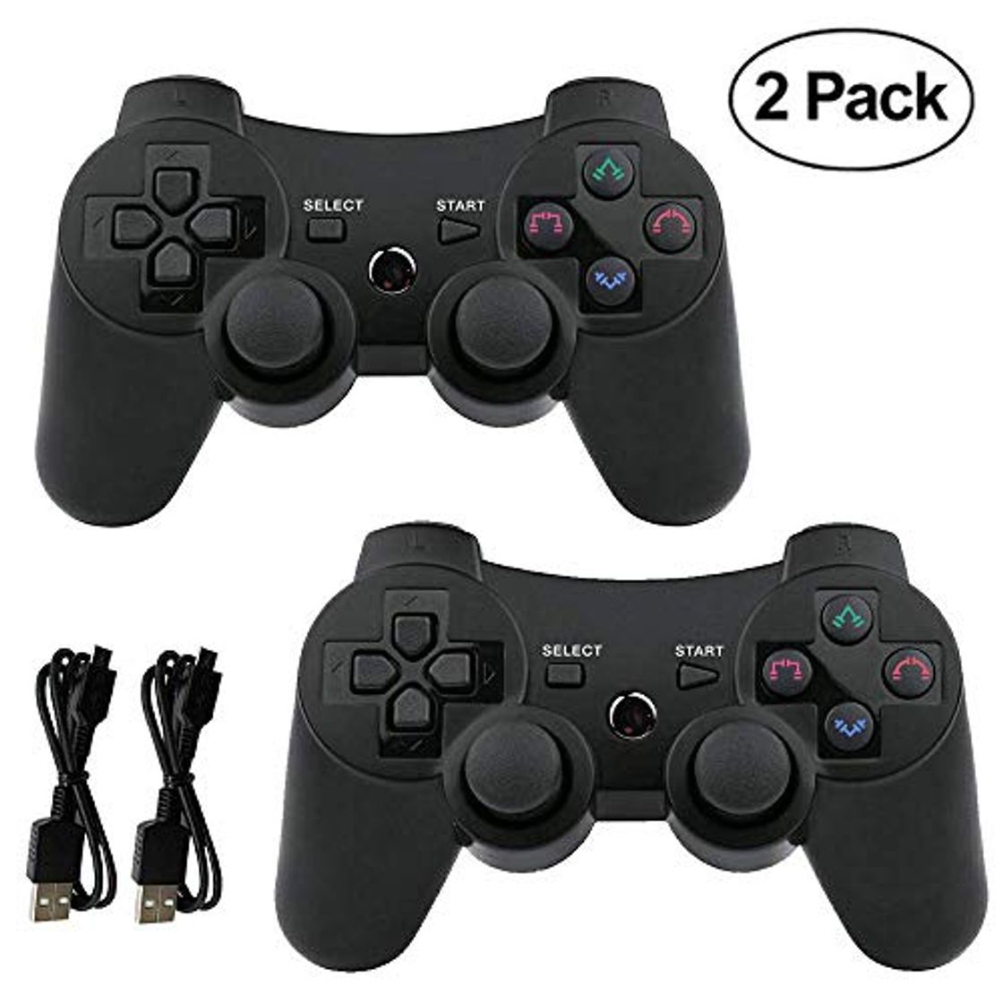 Product Mando PS3 inalámbrico Bluetooth Gamepad Doble vibración Six