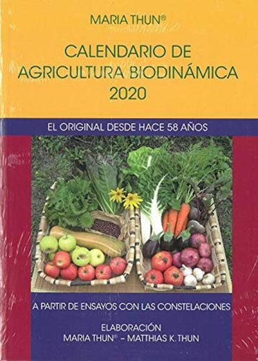 Calendario de agricultura biodinámica 2020