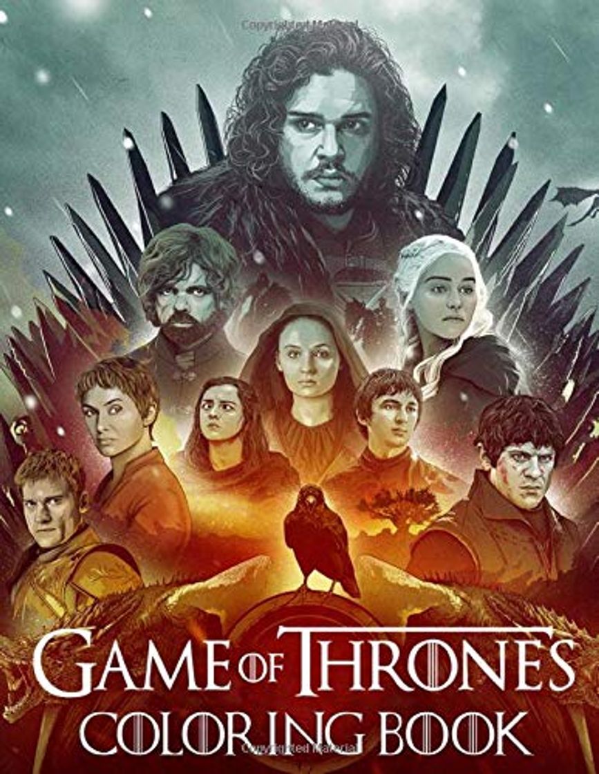 Book Game Of Thrones Coloring Book