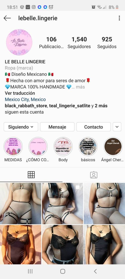 Fashion Marca mexicana de lencería 