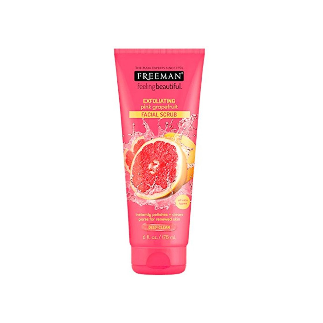 Product Freeman Facial Exfoliating Scrub Pink Grapefruit 6 oz