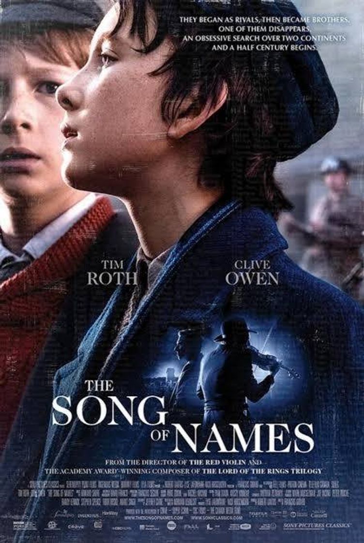 Película La canción de los nombres olvidados