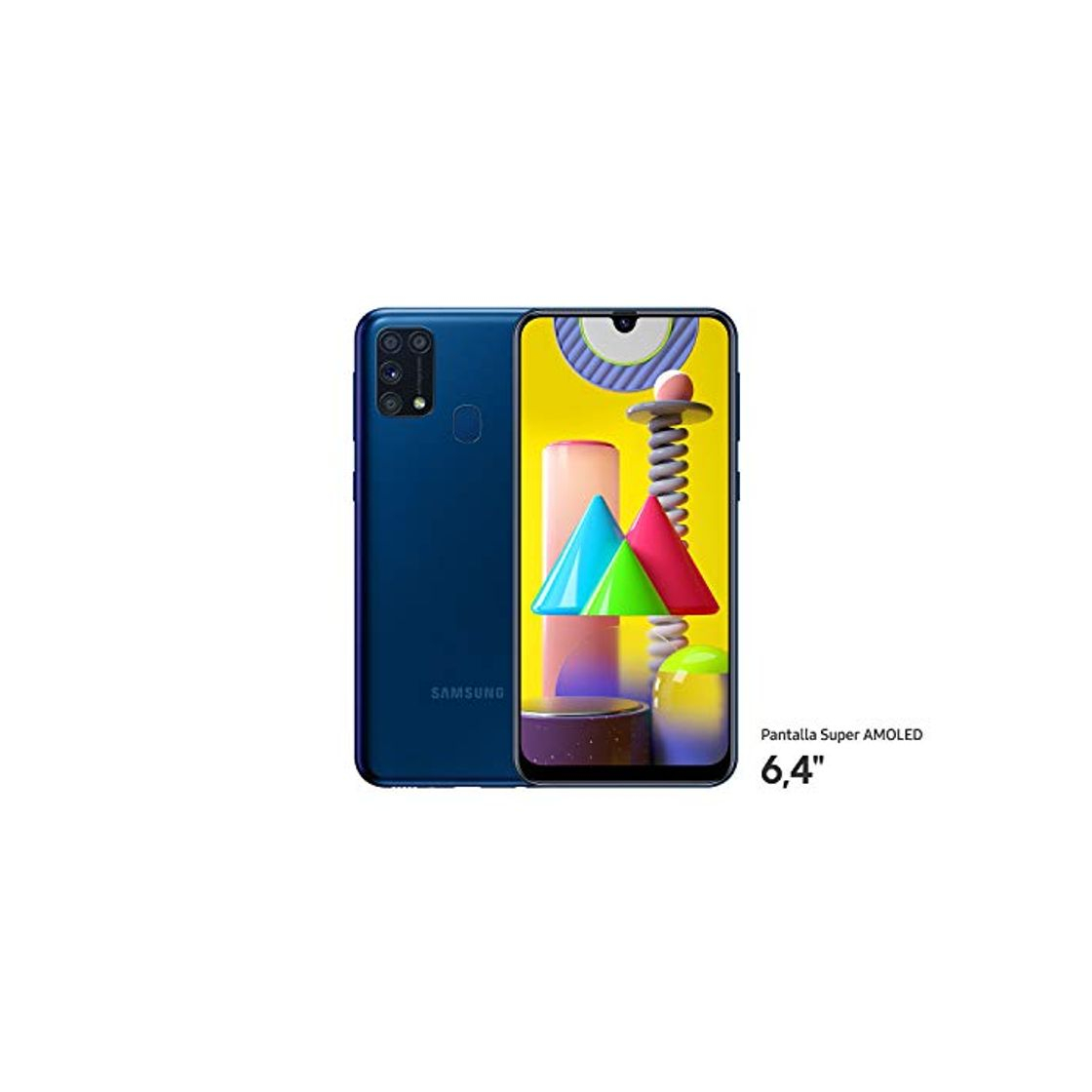 Social Samsung Galaxy M31 - Smartphone Dual SIM, Pantalla de 6.4" sAMOLED FHD