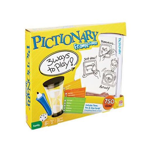 Pictionary frame game