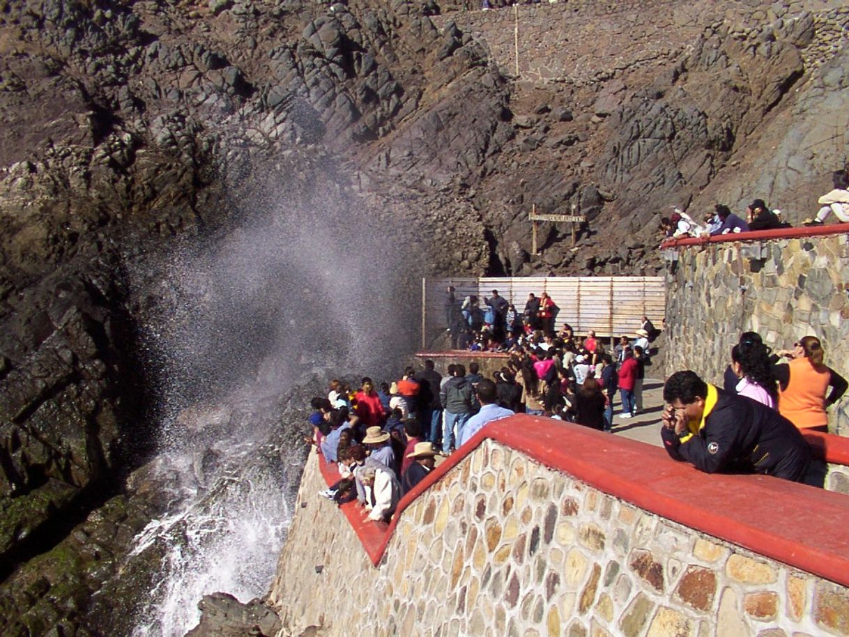 Lugar La Bufadora Ensenada BC Mexico