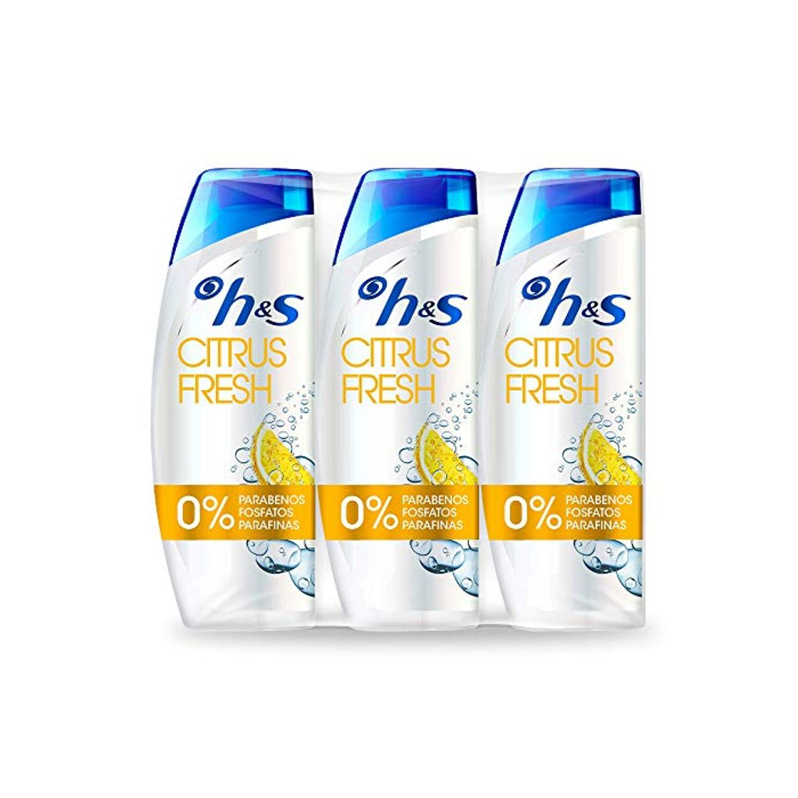 Social H&S Citrus Fresh - Anticaspa Champú para El Cabello Graso
