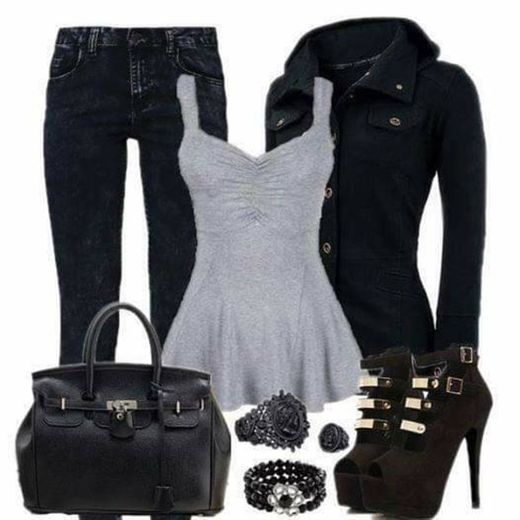 Conjunto negro.