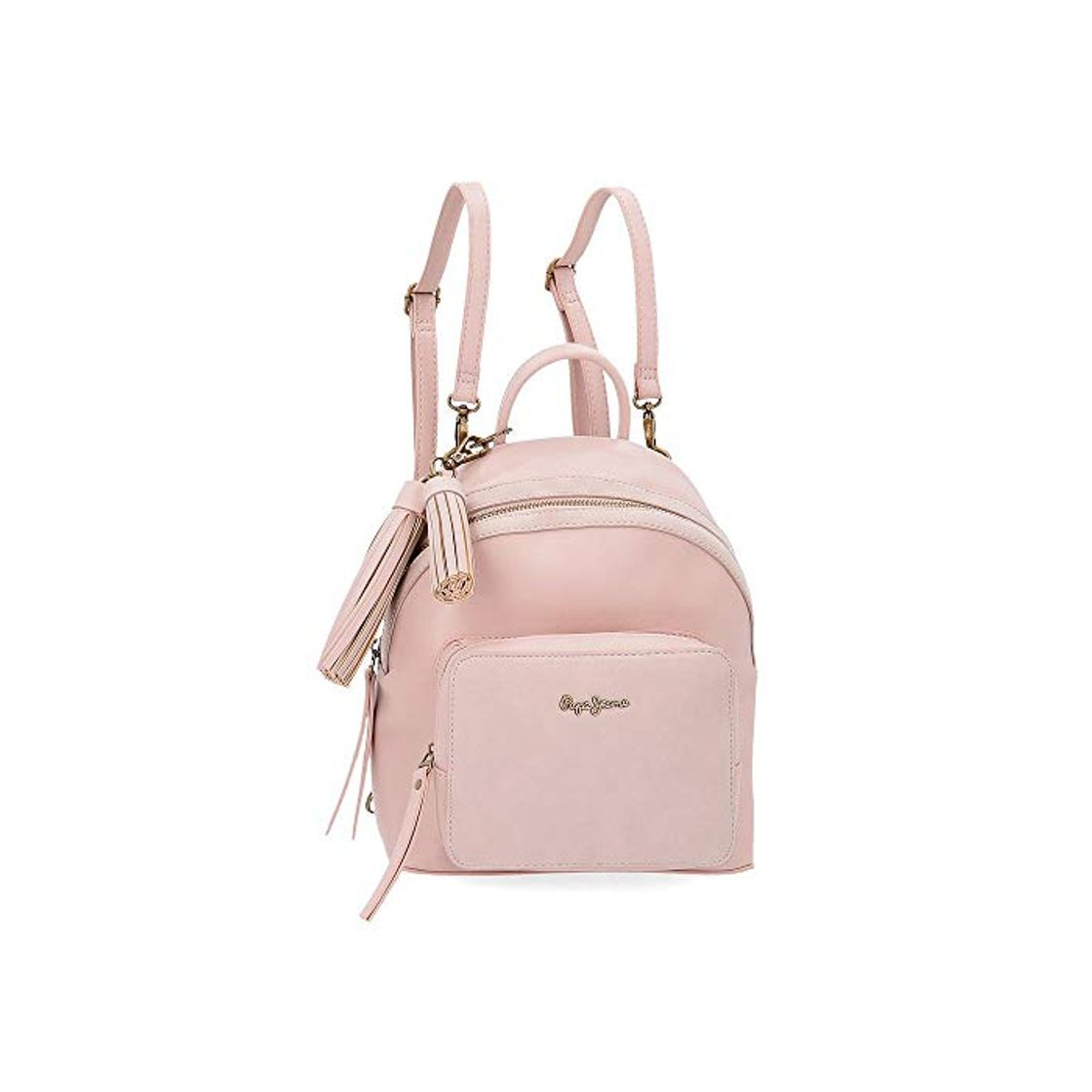 Social Mochila casual Pepe Jeans Bitmat Rosa