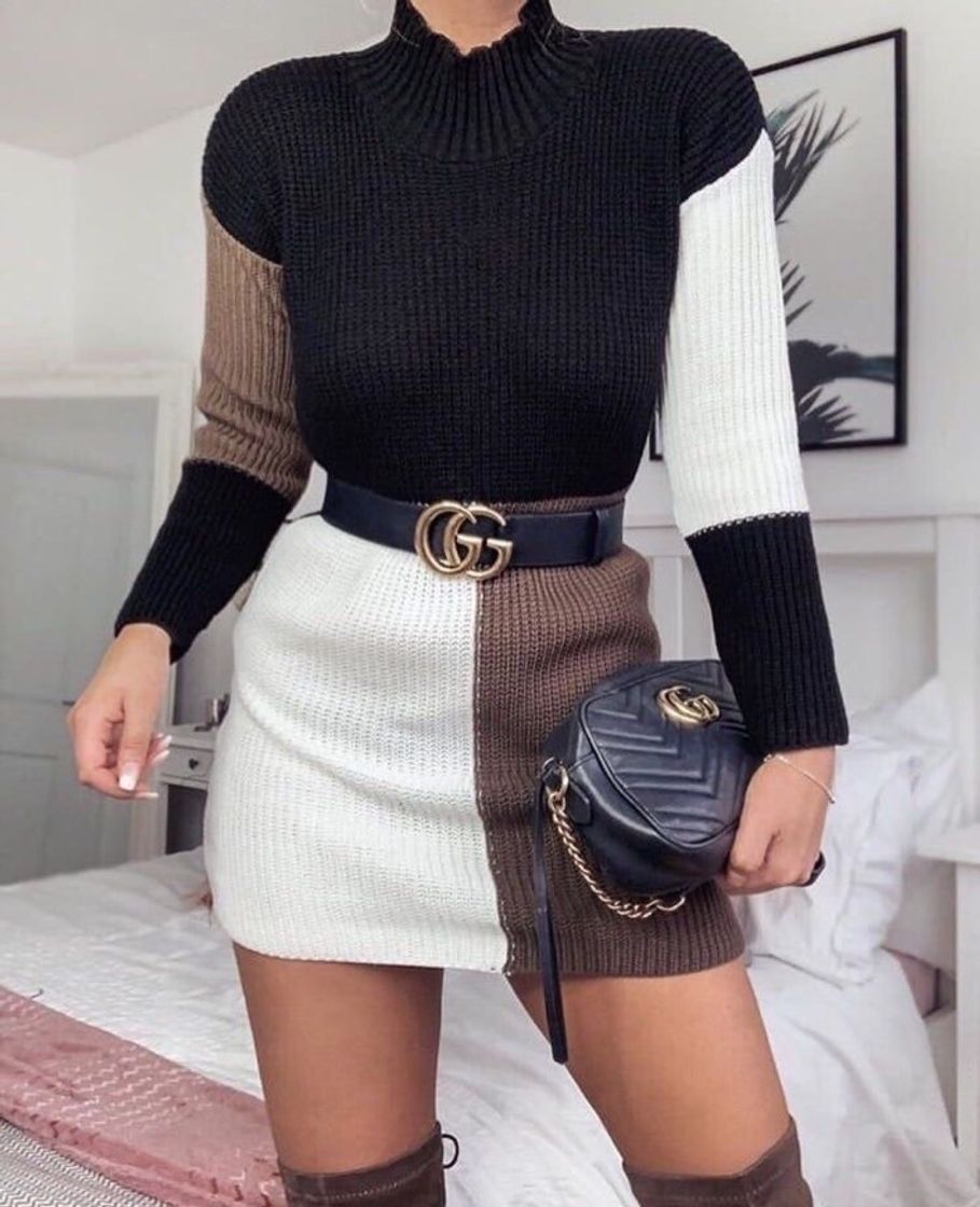 Fashion Dress 🖤🤍🤎