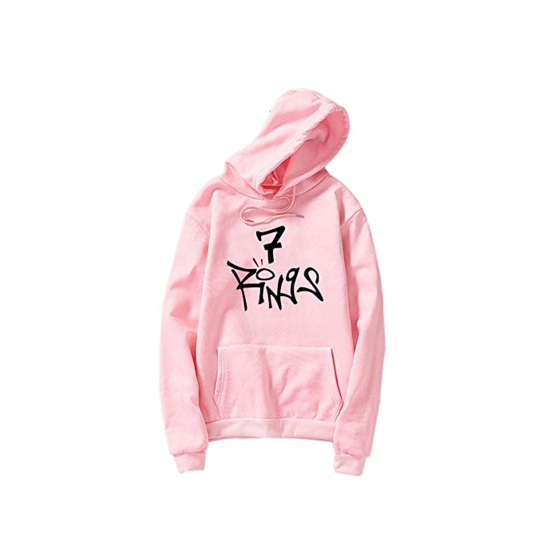 Social PZJ Sudadera Hoodie Mujer Singer Ariana Grande 7 Rings con Capucha Hoodie