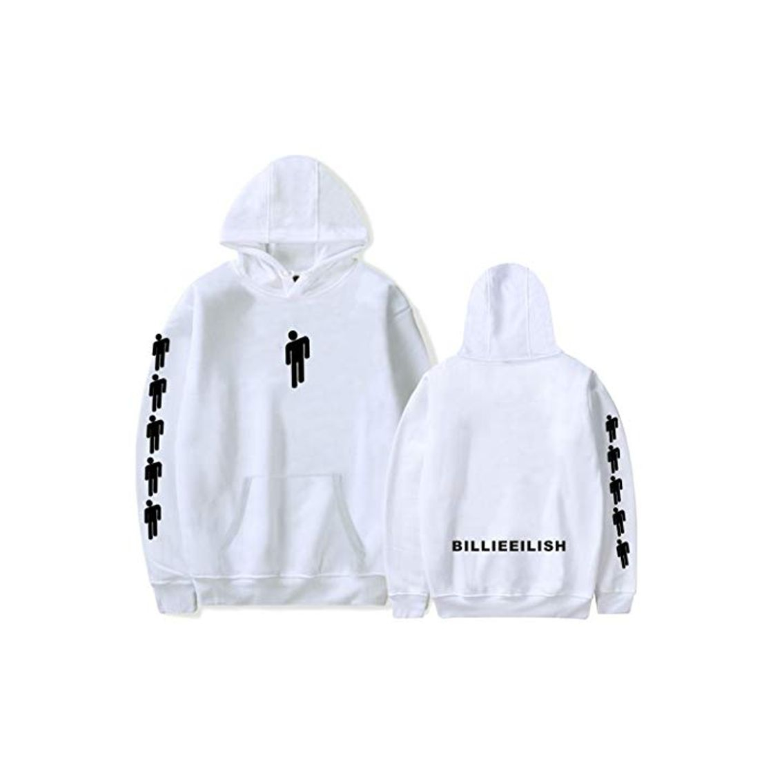 Social JLTPH Mujer Billie Eilish Sudaderas con Capucha Bellyache Jerséis Estilo Clásico Moda