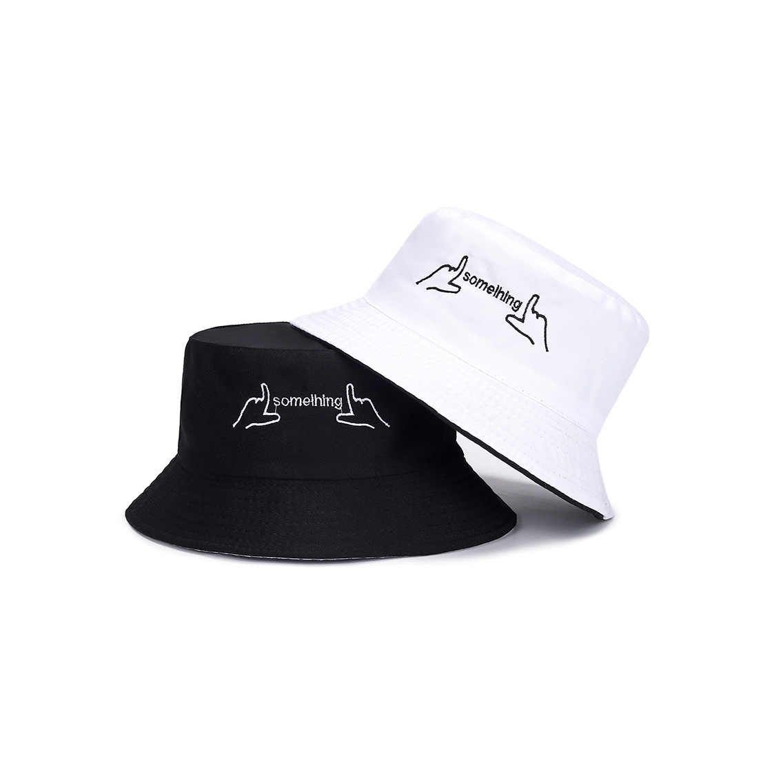 Social GTSER Sombreros Sombrero de Cubo Verano Lindo Amarillo Rosa Blanco Pato Sombrero de Cubo Sombrero de Cubo Femenino Damas Beige