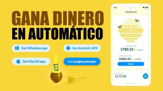 Honeygain Dinero Fácil