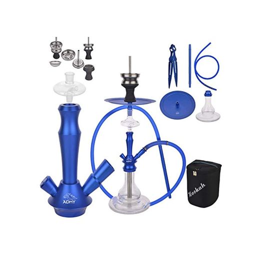 ADMY® Juego de shisha de 63 cm de alto