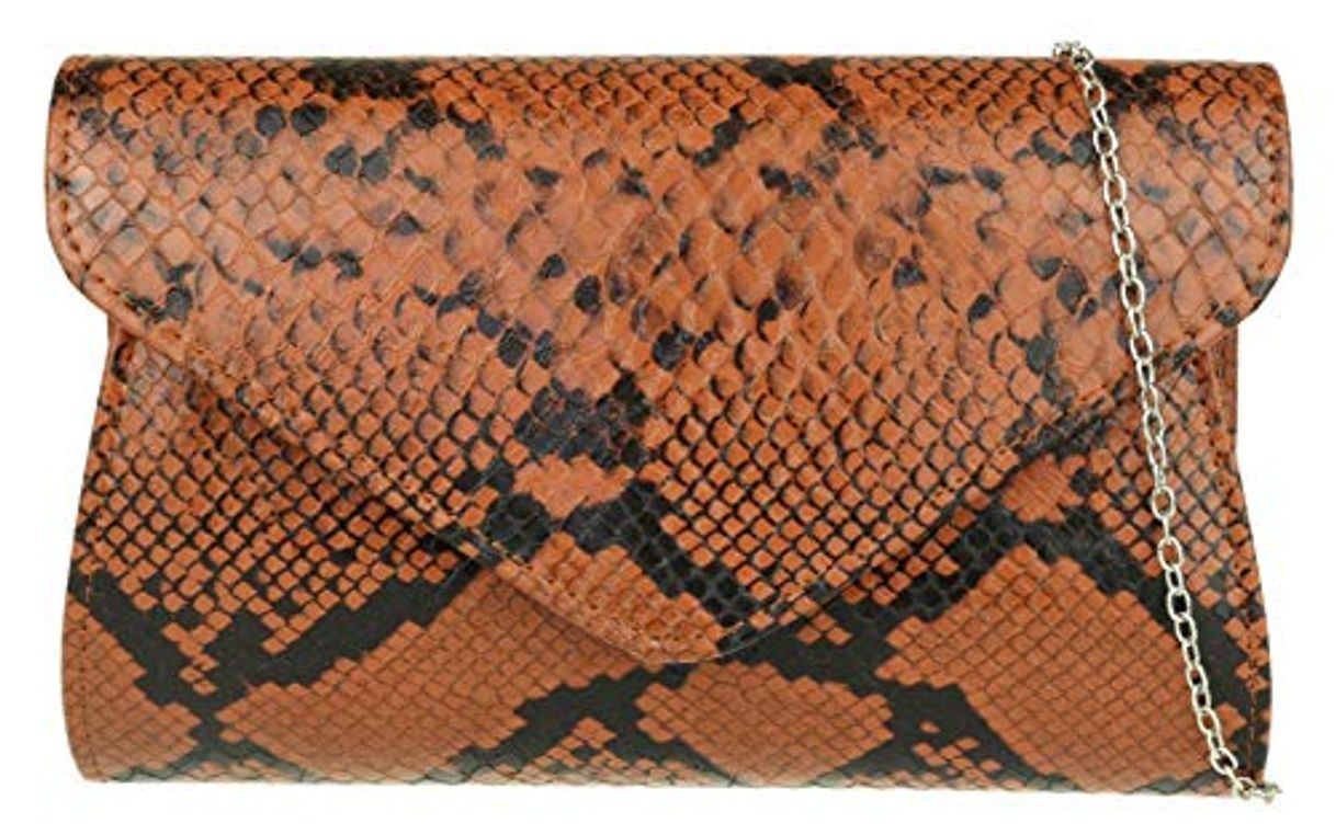 Product Girly Handbags Embrague piel de serpiente Bolsa