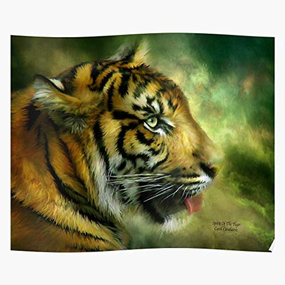 Productos Art Tiger Print Animal Painting Cat Big El mejor y más nuevo póster para la sala de decoración del hogar de arte de pared