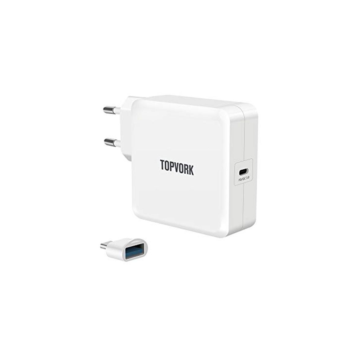 Product TOPVORK PowerPort I USB-C 65W Cargador de alimentación USB con 1 puerto